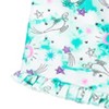 Disney Frozen Moana Princess Tiana Floral Peplum T-Shirt and French Terry Shorts Outfit Set Toddler to Big Kid - 4 of 4