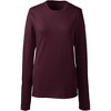 Lands' End School Uniform Women's Long Sleeve Essential T-shirt - 4 of 4