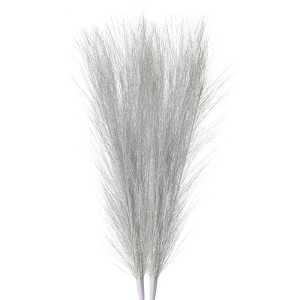 Unique Bargains Party Vase Wedding Decor Tall Fluffy Faux Pampas Grass - 1 of 4