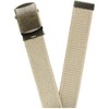CTM Cotton Web 1.5 Inch Adjustable Military Buckle Belt - 4 of 4
