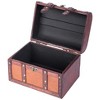 Vintiquewise Decorative Leather Treasure Boxes - 2 of 4