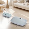 TopComfy Full Body Vibration Platform Exercise 10 Frequency Fitness Massage Weight Loss Fat Burner for Unisex Home Workouts, Grey, 33.5"*20"*8.25" - 3 of 4