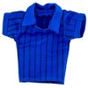 Set of 3 Cloth Dark Blue Referee Shirts for WWE & AEW Wrestling Action Figures - 2 of 3