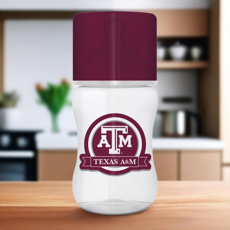 BabyFanatic Officially Licensed Texas A&M Aggies NCAA 9oz Infant Baby Bottle, 3 of 4
