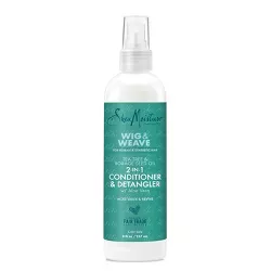 SheaMoisture Wig & Weave 2-in-1 Conditioner and Detangler for Human and Synthetic Hair - 8 fl oz