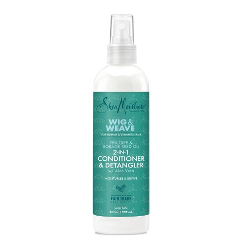 SheaMoisture Wig & Weave 2-in-1 Conditioner and Detangler for Human and Synthetic Hair - 8 fl oz - image 1 of 3