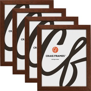 Craig Frames Farmhouse Essentials Tall Walnut Brown Single Image Picture Frame, Set of 4 - 1 of 4