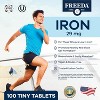 Freeda Ferrous Fumarate – Gentle Iron Supplement – Vegan, Kosher, Easy-to-Swallow Tablets for Daily Use - 2 of 4