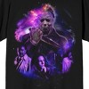 John Carpenter's Halloween Purple Universe Crew Neck Short Sleeve Men's Black T-shirt - 2 of 3
