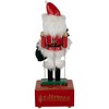 Northlight Animated and Musical Santa Christmas Nutcracker with Bear - 12" - 2 of 4