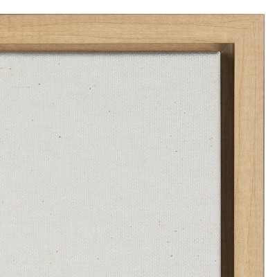Hey Dude Highland Cow Framed Canvas Wall Art