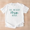 Simply Sage Market Eat. No Sleep. Mom. Repeat Garment Dyed Tee - 3 of 4