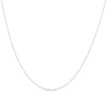 Haus of Brilliance Silver 0.7mm Slim and Dainty Unisex Inch Ball Bead Chain Necklace - 4 of 4