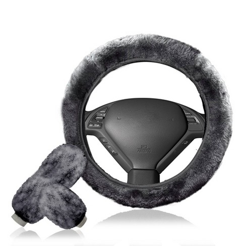 Leather Steering Wheel Cover - For Grip, Comfort, and Style