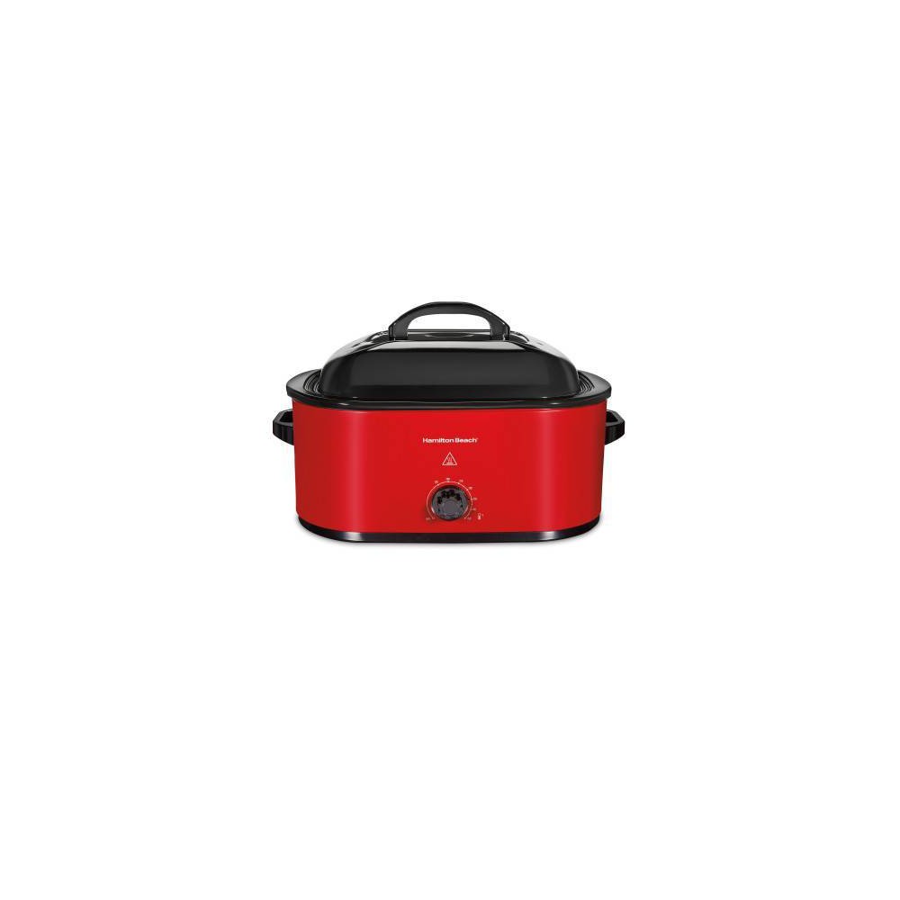 Photos - Toaster Hamilton Beach Roaster Oven 22qt Red 32235G 