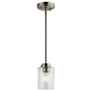 Kichler Lighting Winslow 1 - Light Pendant in  Brushed Nickel - 1 of 4
