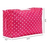 REGALWOVEN Fabric Organizing Bedroom Comforter Closet Moving Storage Bags - 2 of 4