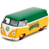 1961 Volkswagen Bus "Teenage Mutant Ninja Turtles" Green and Yellow with White Interior 1/32 Diecast Model Car by Jada - 2 of 4