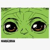 Women's Star Wars The Mandalorian The Child Hypnotic Eyes T-Shirt - 2 of 4