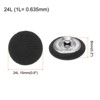 Unique Bargains Suit Dress Blouse Aluminum Fabric Cloth Covered Sewing Buttons 30 Pcs - 2 of 4