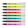 Sharpie Clear View 12pk Highlighters Chisel Tip Multicolored: Bold & Fine Markers for School Supplies - 3 of 4