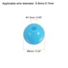 Unique Bargains Loose Craft DIY Earring Necklace Making Acrylic Round Beads 4200 Pcs - 2 of 4