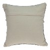 HomeRoots 18" Beige and Black Striped Cotton Throw Pillow - 4 of 4
