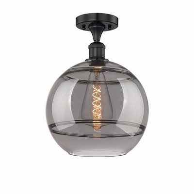 Rochester - 1 Light Semi-Flush Mount In Industrial Style-13.5 Inches Tall and 12 Inches Wide