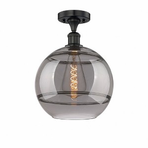 Rochester - 1 Light Semi-Flush Mount In Industrial Style-13.5 Inches Tall and 12 Inches Wide - 1 of 1