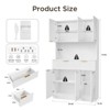 Buenhomino 71" Kitchen Pantry With Charging Station - 2 of 4