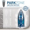 Bartnelli Cotton 51"x19" Ironing Board Cover, Scorch-Resistant, Park & Turbo Zone, Denim Gray - 2 of 4