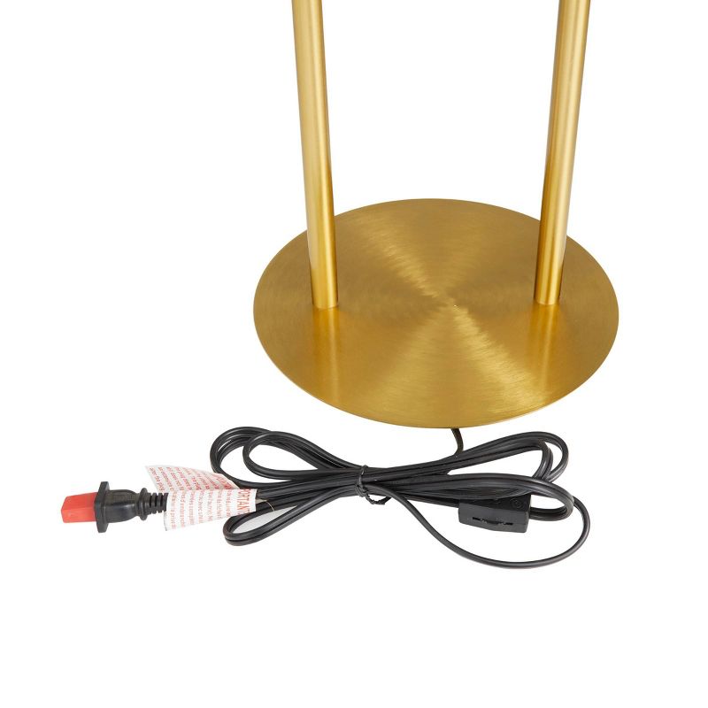 Metal Table Lamp with Drum Shade Gold - CosmoLiving by Cosmopolitan, 5 of 8