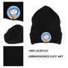 Coraline Woven Patch Tall Cuff Beanie - 2 of 4