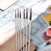Unique Bargains for Acrylic Wooden Handle with Nylon Bristles Black White 6 Pcs - 2 of 3