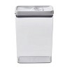 LunaLulinlk Canister - 17.3 Cup Flip-Tite Rectangular Food Storage Container 12*7.9*4 in. Clear - 3 of 4