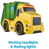 Kidoozie Lights N' Sounds Recycle Truck, Friction Powered, Opening Recycle Bin, For Ages 3+ - 2 of 4