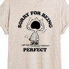 Women's - Peanuts - Sally Perfect Oversized Graphic T-Shirt - 2 of 4