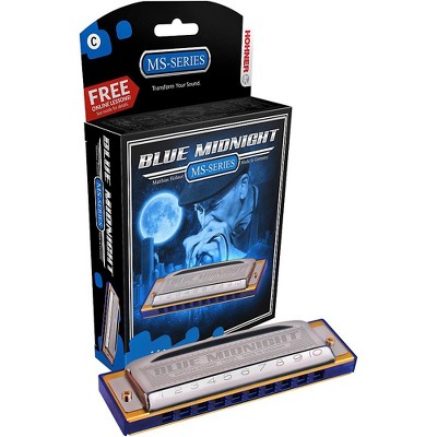 Hohner 595BL Blue Midnight Harmonica Key of E