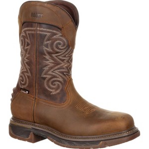 Men's Rocky Iron Skull Composite Toe Waterproof Western Boot - 1 of 4