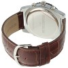 TIMETECH Men's Analog/Digital Multi-Function Weekend Sport Watch with Leather Band, Brown - 3 of 4