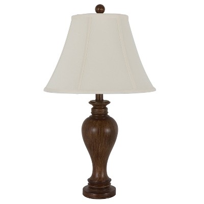 25" Truman Sculpted Resin Table Lamp Darkbo - Decor Therapy