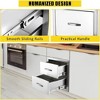 14x23x15 inch Double Drawer Outdoor Kitchen BBQ Island Stainless Steel With Vent - 3 of 4