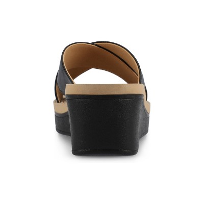 Journee Women's Biara Platform Wedge Sandals - image 3