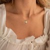 Dainty Small Cross Necklace, 14K Gold Silver Plated Religious Pendant Charm, Baptism Easter Faith Jewelry Gift for Women - 3 of 4