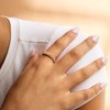 Pure Collection by Ross-Simons 0.20 ct. t.w. Diamond Curb-Link Ring in 14kt Yellow Gold - 4 of 4