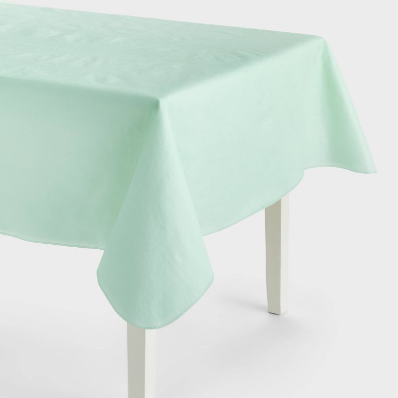 PEVA Table Cover Mint Cross Hatch - Sun Squad&#8482;, 1 of 5