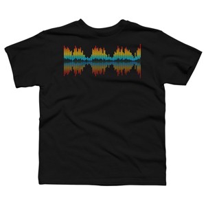 Boy's Design By Humans Audio City By clingcling T-Shirt - 1 of 4