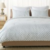 Floral Reversible 3-Piece Comforter Set 144TC, 100% Cotton, King/California King - CMT2000 - Blue Mist/Sage Green - Safavieh - 4 of 4