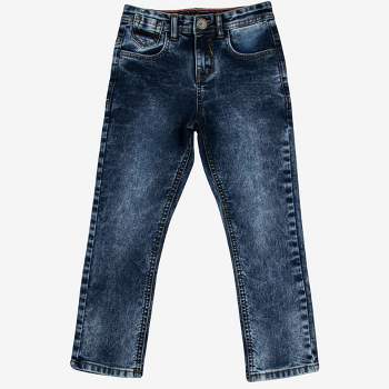 Boys' Stretch Straight Fit Jeans - Cat & Jack™ Khaki Wash 4 : Target