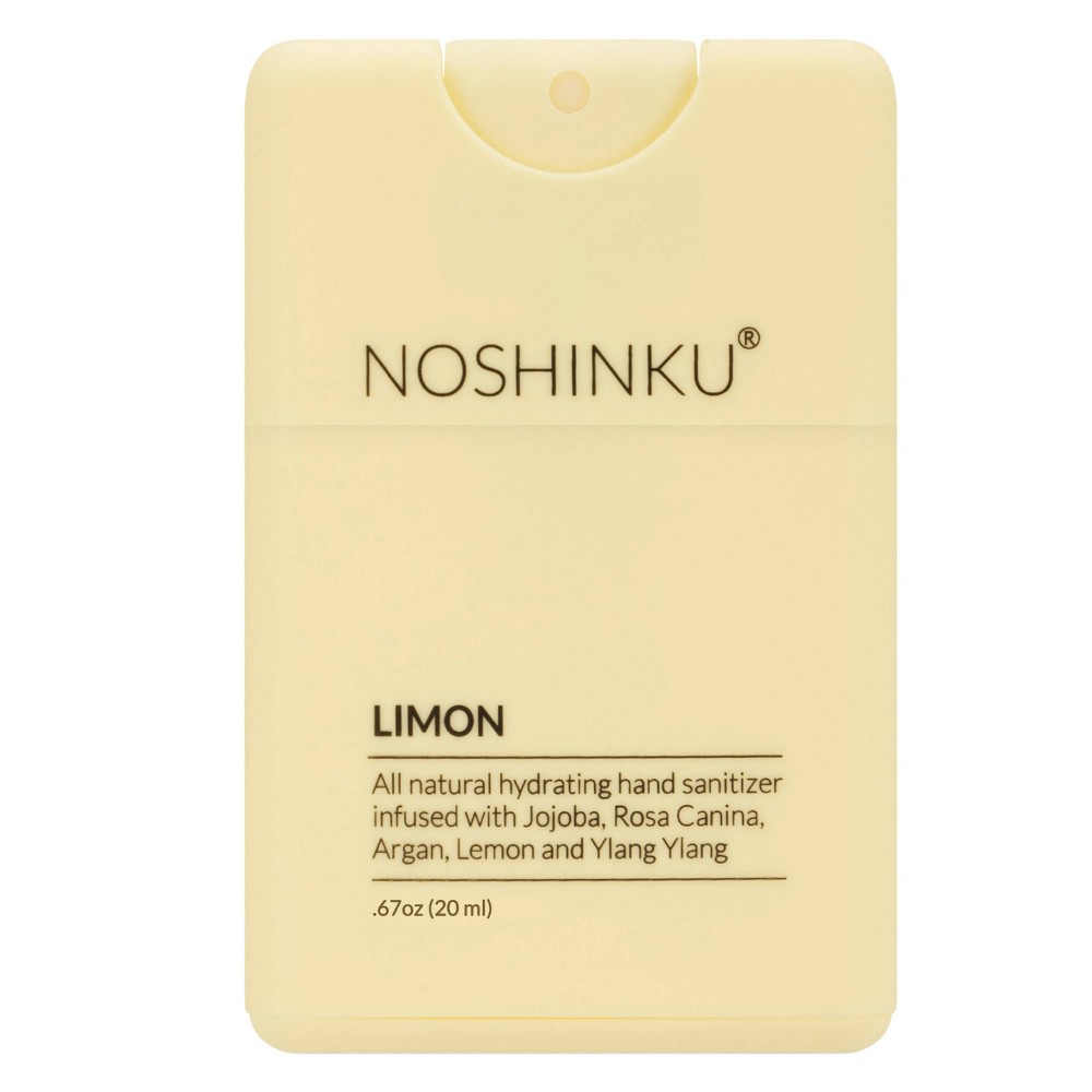 Photos - Soap / Hand Sanitiser NOSHINKU Refillable Limon Ultra Moisturizing Pocket Sanitizer - Travel Size - 20ml